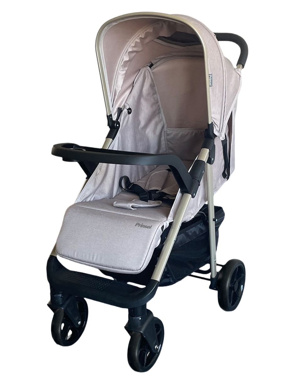 Carriola con portabebé plegable 4